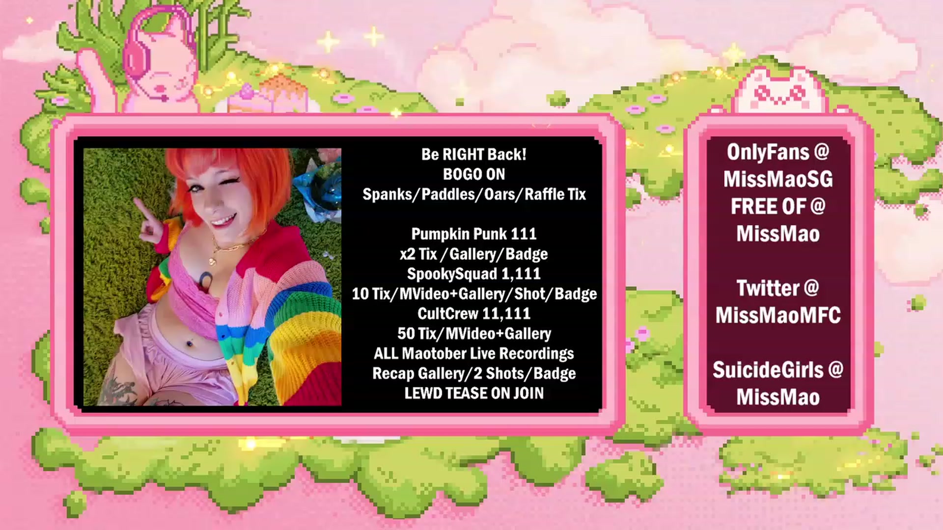 Gallery image thumbnail from BDAYMao's myfreecams stream on, 10/21/2023, 02:56 image 7 of 20
