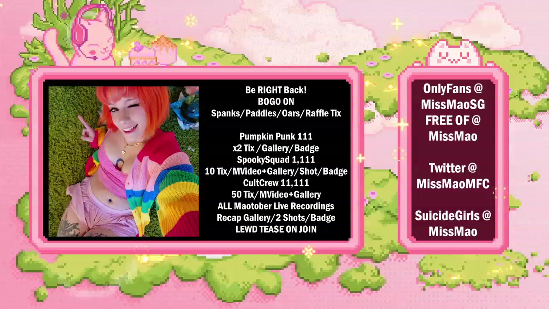 Gallery image thumbnail from BDAYMao's myfreecams stream on, 10/26/2023, 05:56 image 16 of 20