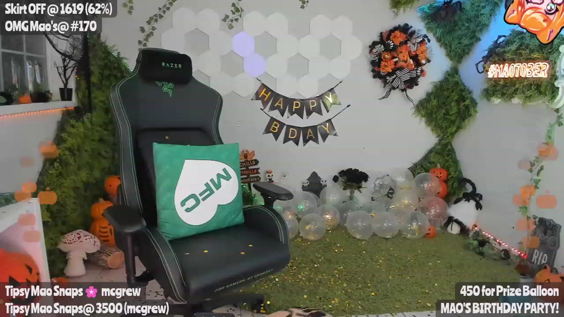 Gallery image thumbnail from BDAYMao's myfreecams stream on, 10/27/2023, 06:42 image 8 of 20