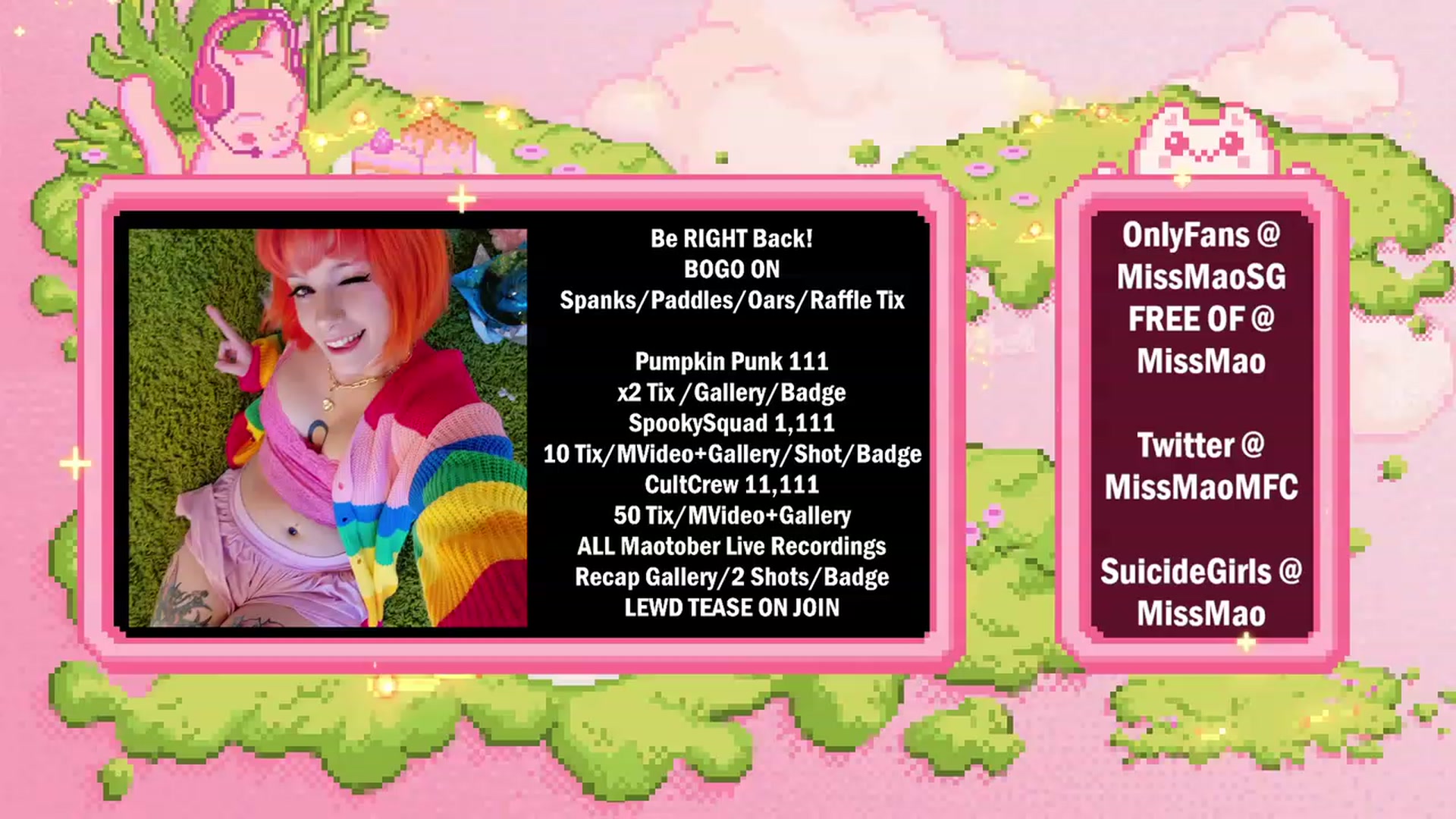 Gallery image thumbnail from BDAYMao's myfreecams stream on, 10/27/2023, 06:42 image 2 of 20