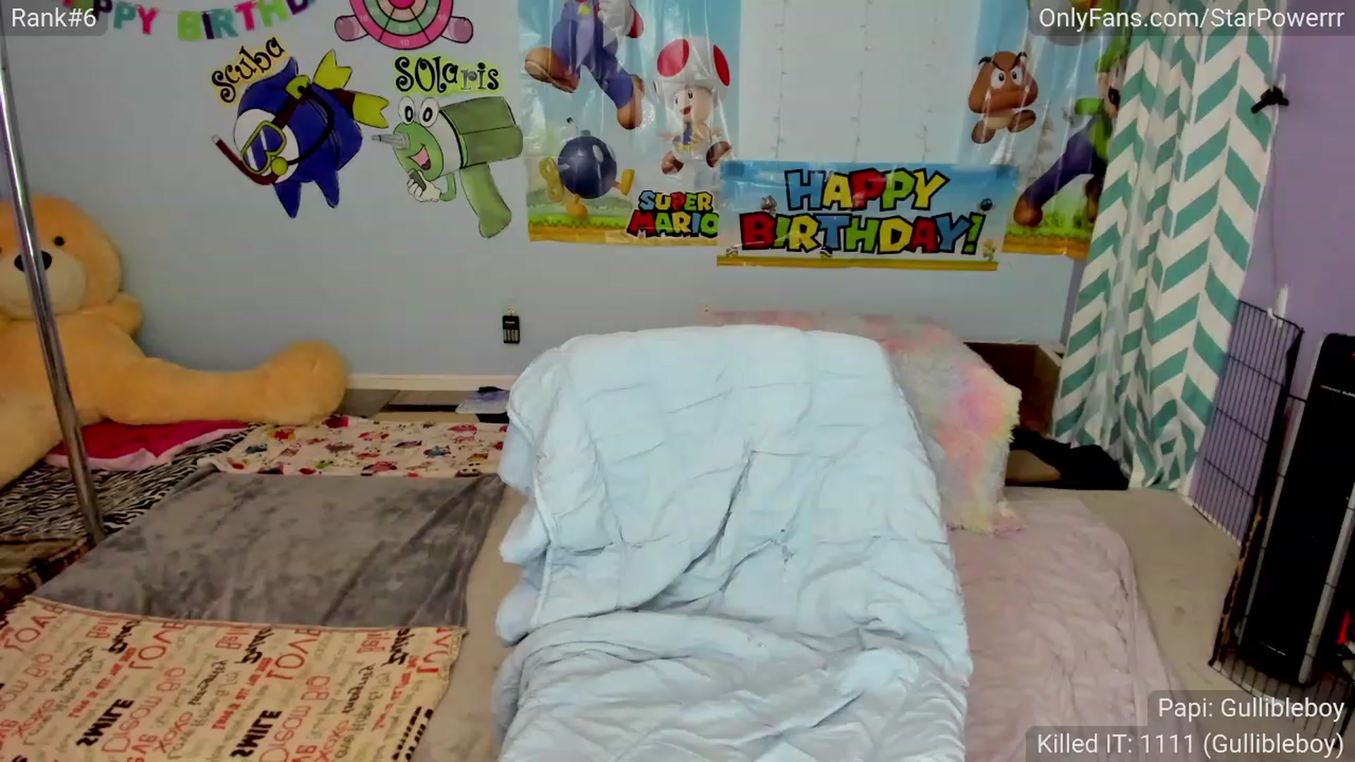 Gallery image thumbnail from BDAYPOWERRR's myfreecams stream on, 11/17/2023, 06:48 image 14 of 20