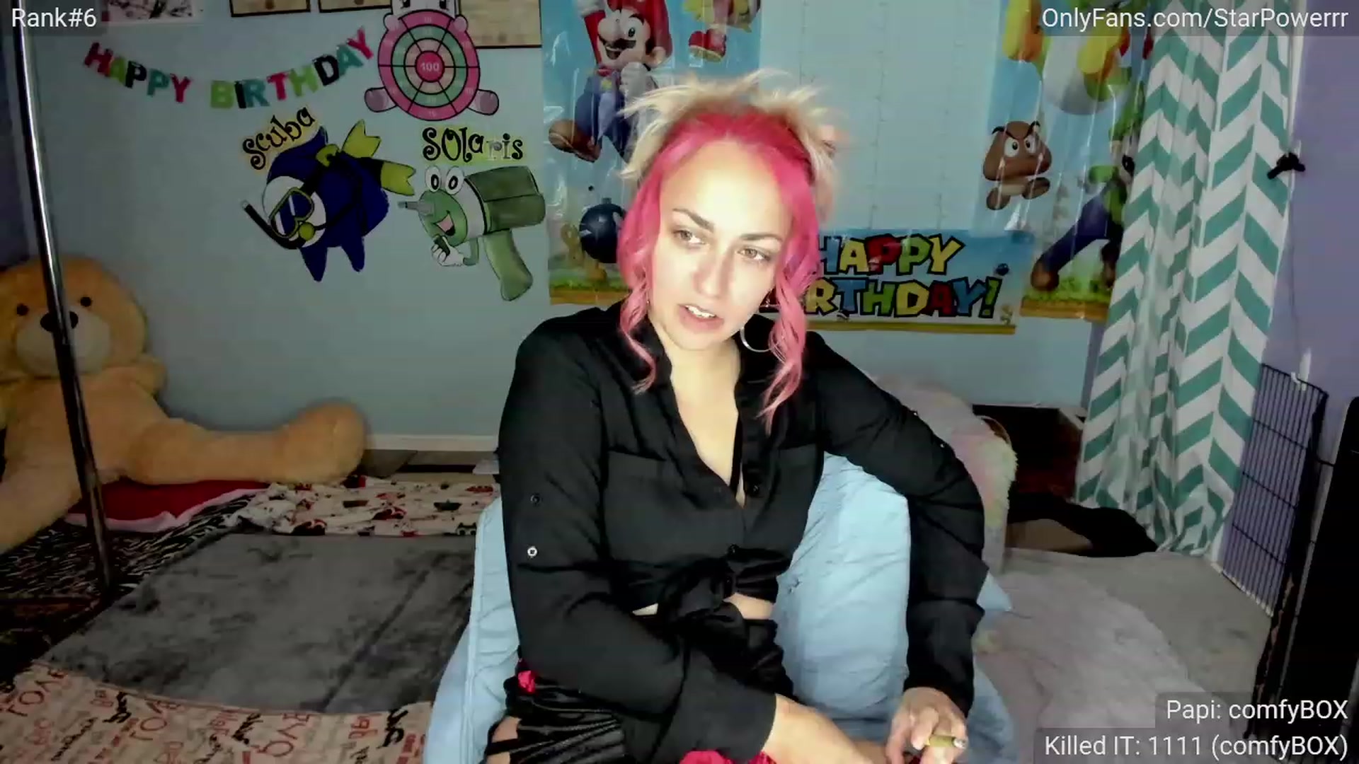 Gallery image thumbnail from BDAYPOWERRR's myfreecams stream on, 11/18/2023, 05:32 image 8 of 20