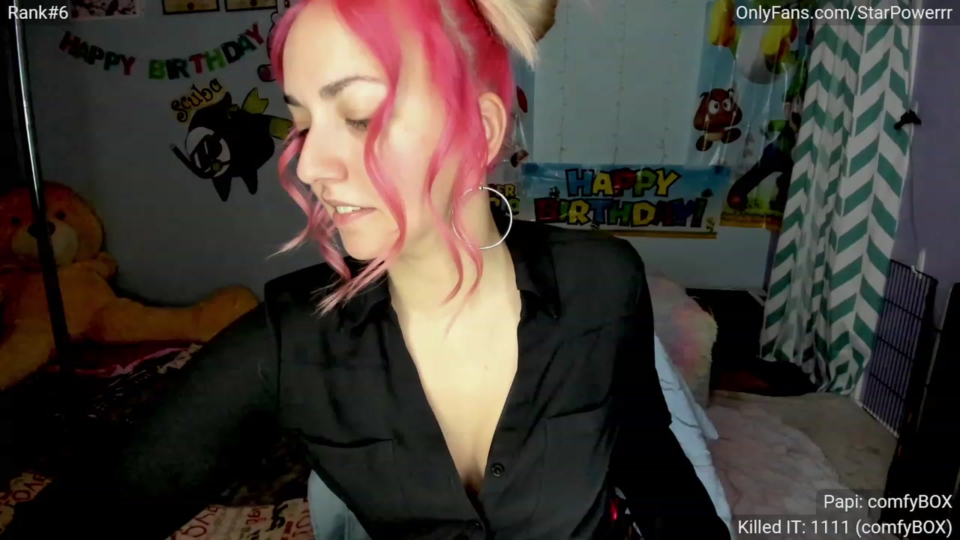 Gallery image thumbnail from BDAYPOWERRR's myfreecams stream on, 11/18/2023, 05:32 image 6 of 20