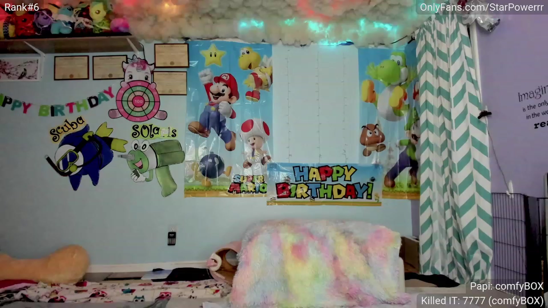 Gallery image thumbnail from BDAYPOWERRR's myfreecams stream on, 11/18/2023, 08:28 image 3 of 20