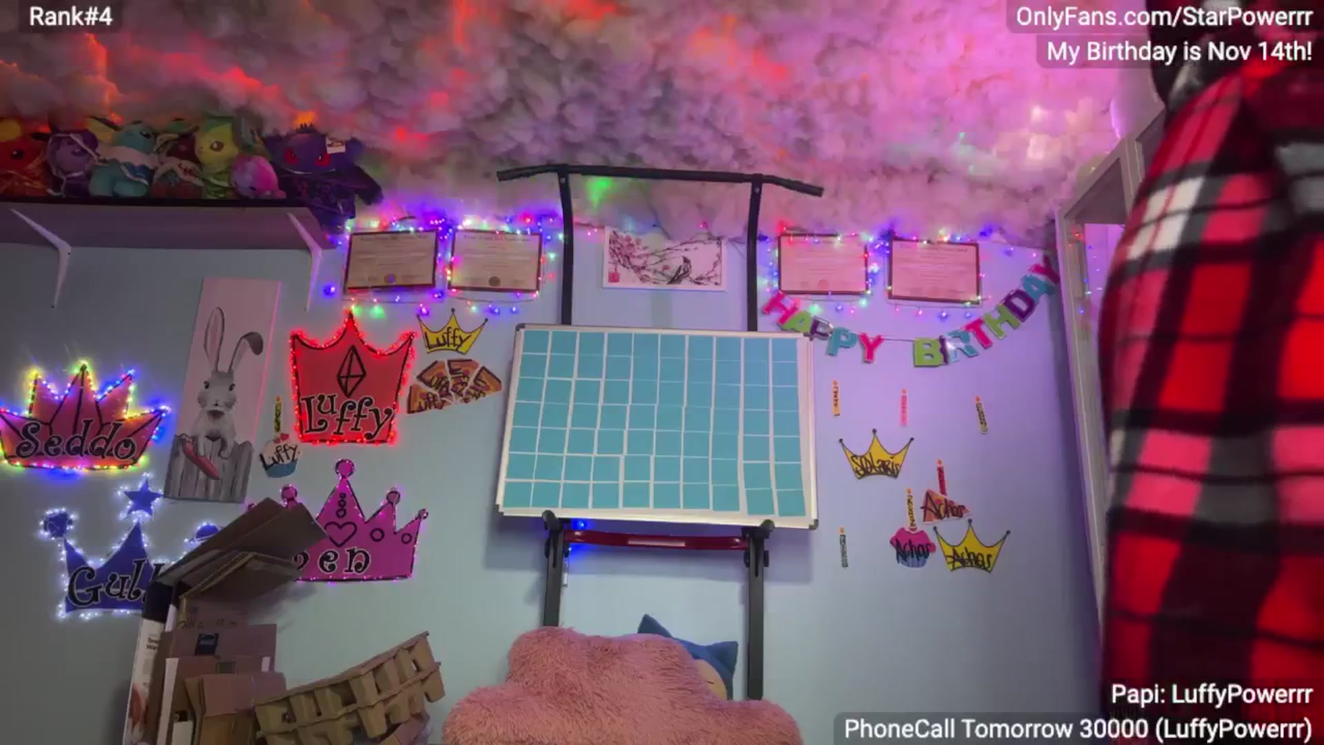 Gallery image thumbnail from BDAYPOWERRR's myfreecams stream on, 11/14/2024, 12:03 image 3 of 20