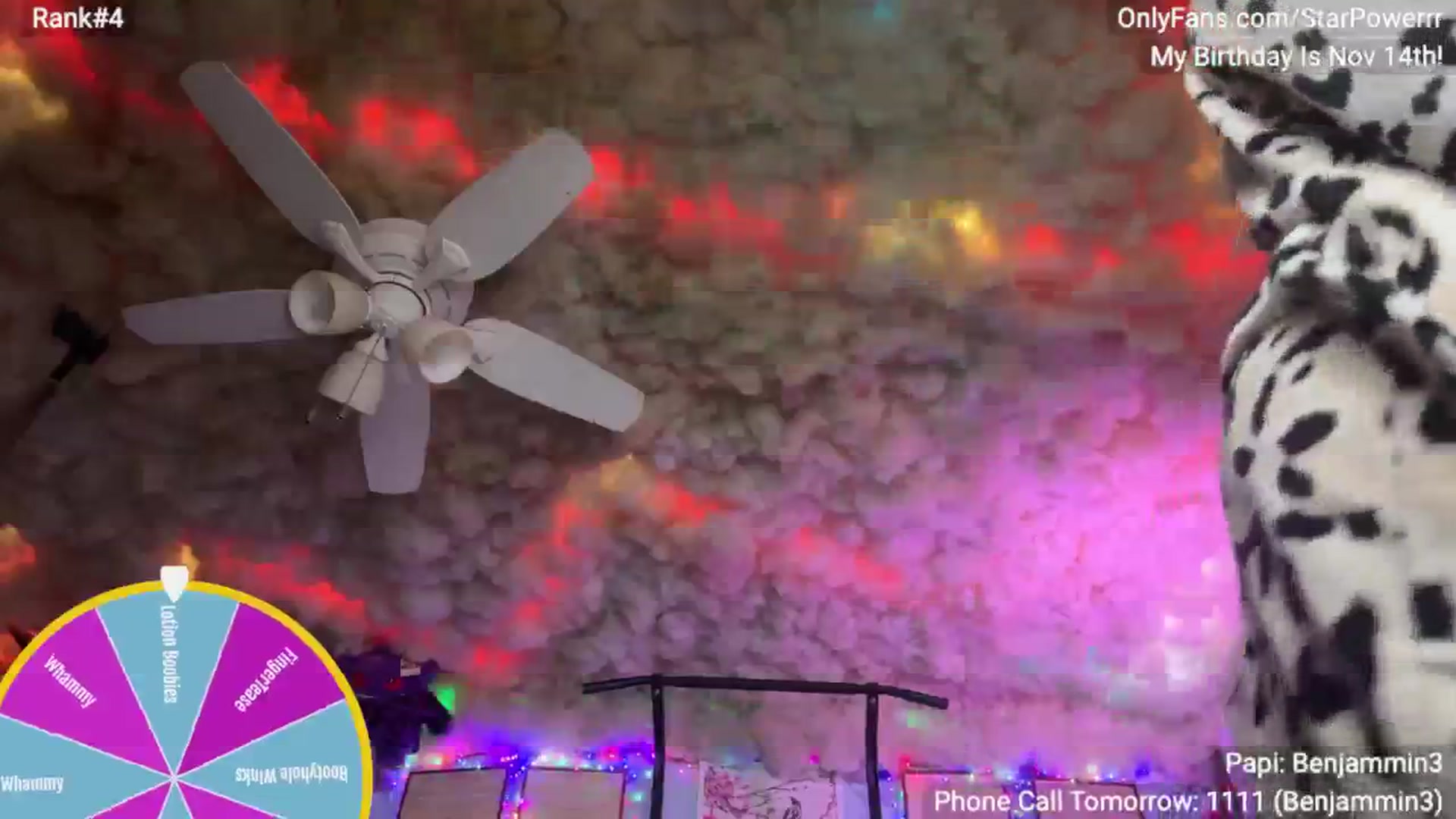 Gallery image thumbnail from BDAYPOWERRR's myfreecams stream on, 11/16/2024, 11:09 image 7 of 20
