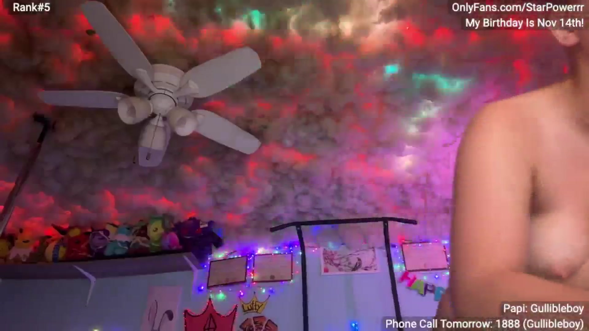 Gallery image thumbnail from BDAYPOWERRR's myfreecams stream on, 11/17/2024, 07:38 image 7 of 20