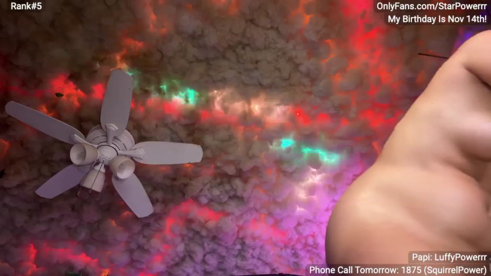 Gallery image thumbnail from BDAYPOWERRR's myfreecams stream on, 11/18/2024, 11:00 image 8 of 20
