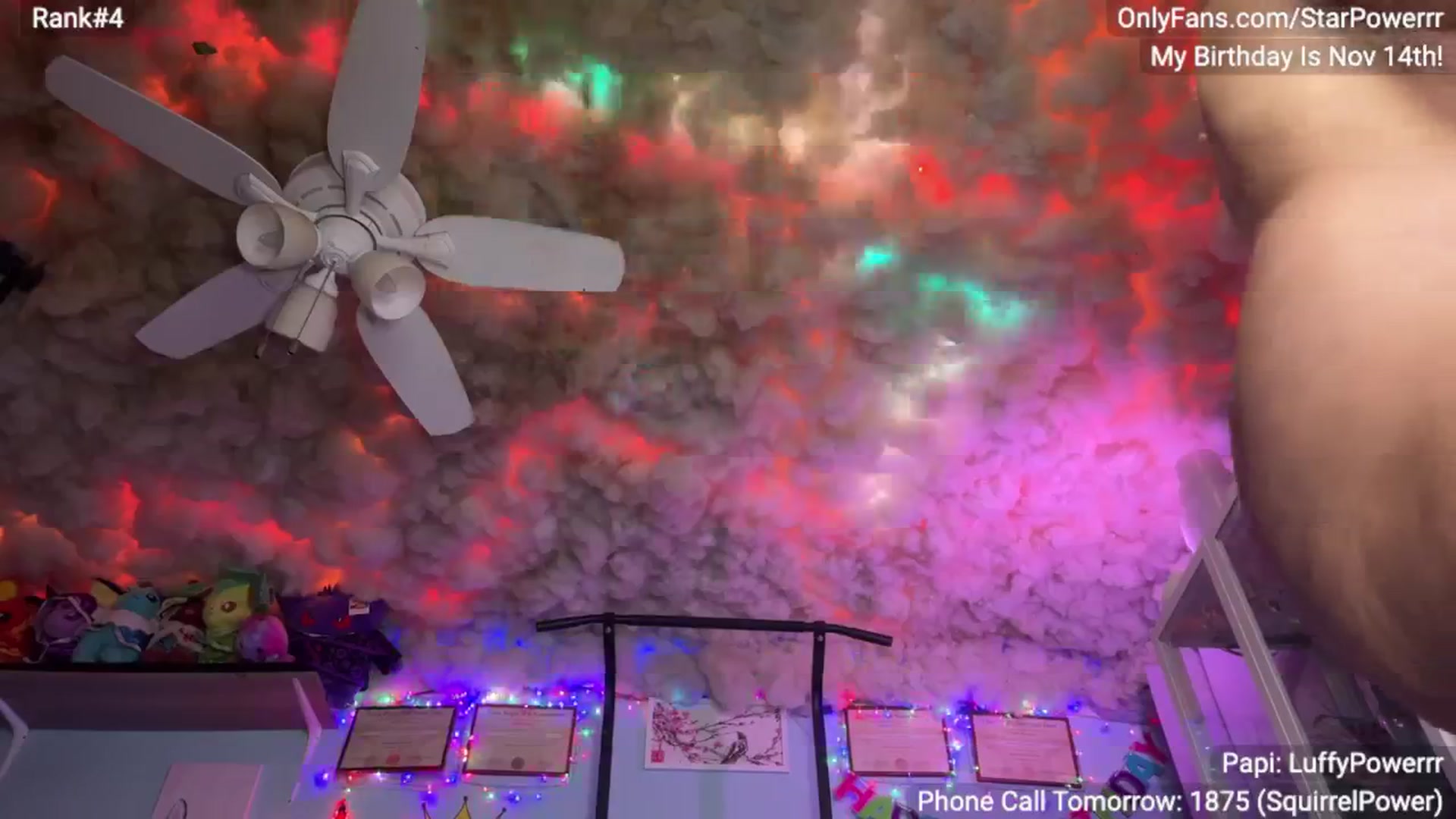 Gallery image thumbnail from BDAYPOWERRR's myfreecams stream on, 11/18/2024, 11:00 image 14 of 20