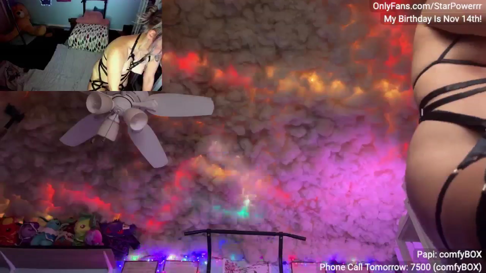Gallery image thumbnail from BDAYPOWERRR's myfreecams stream on, 11/19/2024, 12:49 image 9 of 20