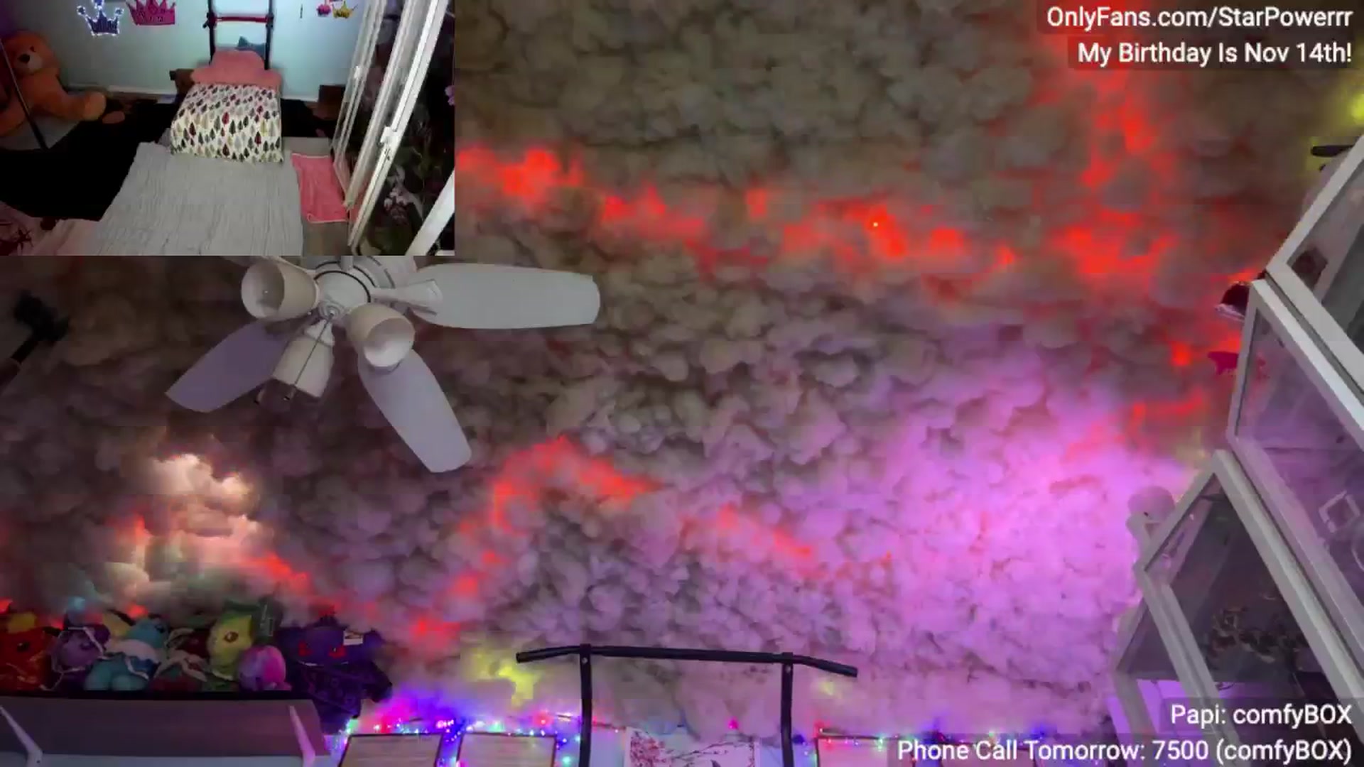 Gallery image thumbnail from BDAYPOWERRR's myfreecams stream on, 11/19/2024, 12:49 image 7 of 20