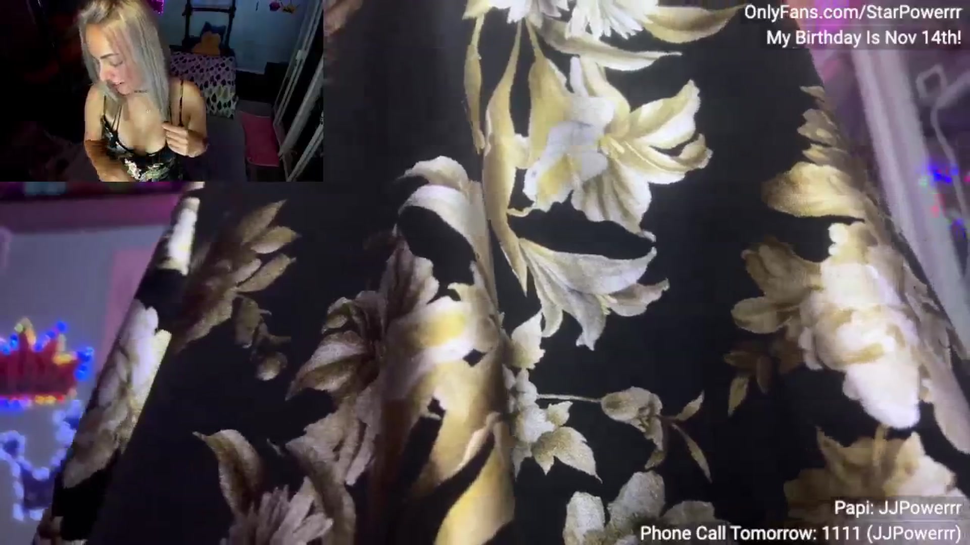 Gallery image thumbnail from BDAYPOWERRR's myfreecams stream on, 11/20/2024, 08:33 image 6 of 20