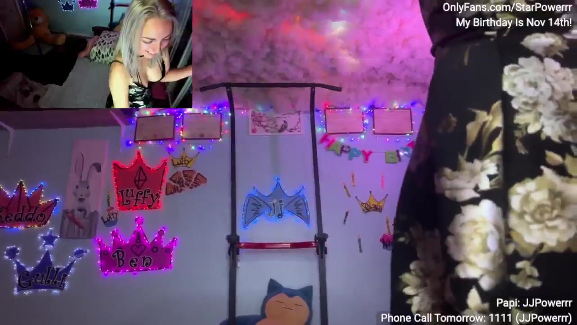 Gallery image thumbnail from BDAYPOWERRR's myfreecams stream on, 11/20/2024, 08:33 image 9 of 20