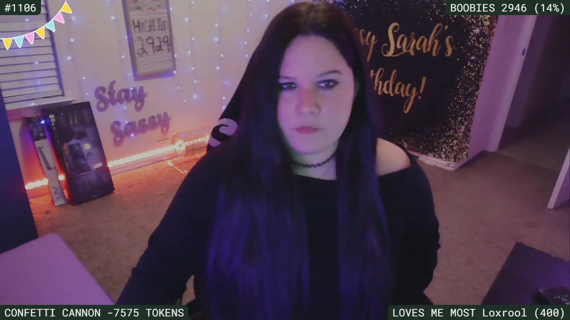 Gallery image thumbnail from BDAYSarah94's myfreecams stream on, 07/06/2023, 03:09 image 12 of 20