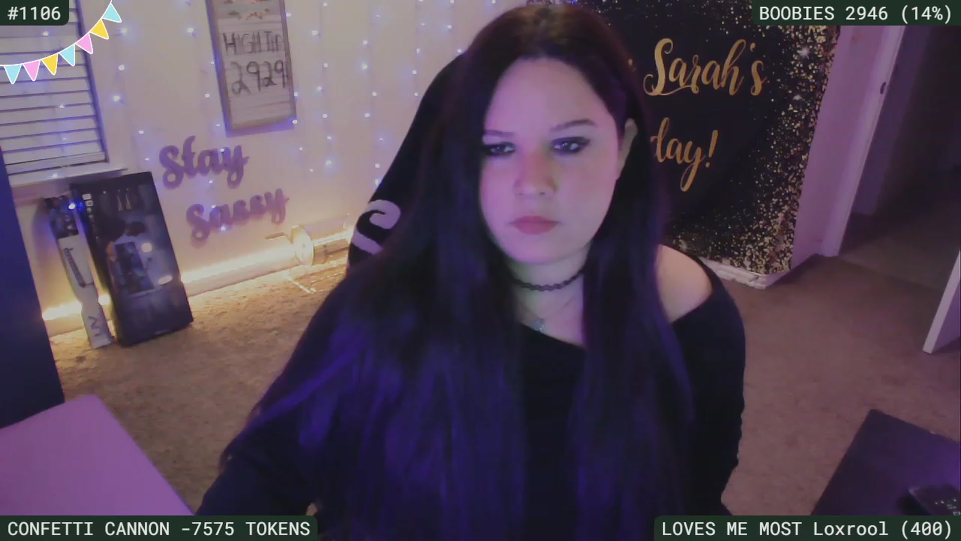Gallery image thumbnail from BDAYSarah94's myfreecams stream on, 07/06/2023, 03:09 image 8 of 20