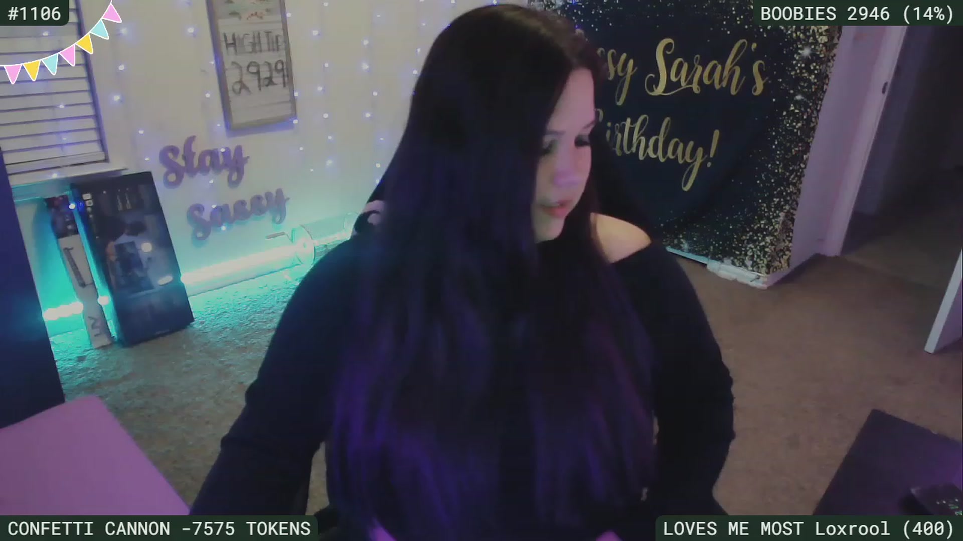 Gallery image thumbnail from BDAYSarah94's myfreecams stream on, 07/06/2023, 03:09 image 11 of 20