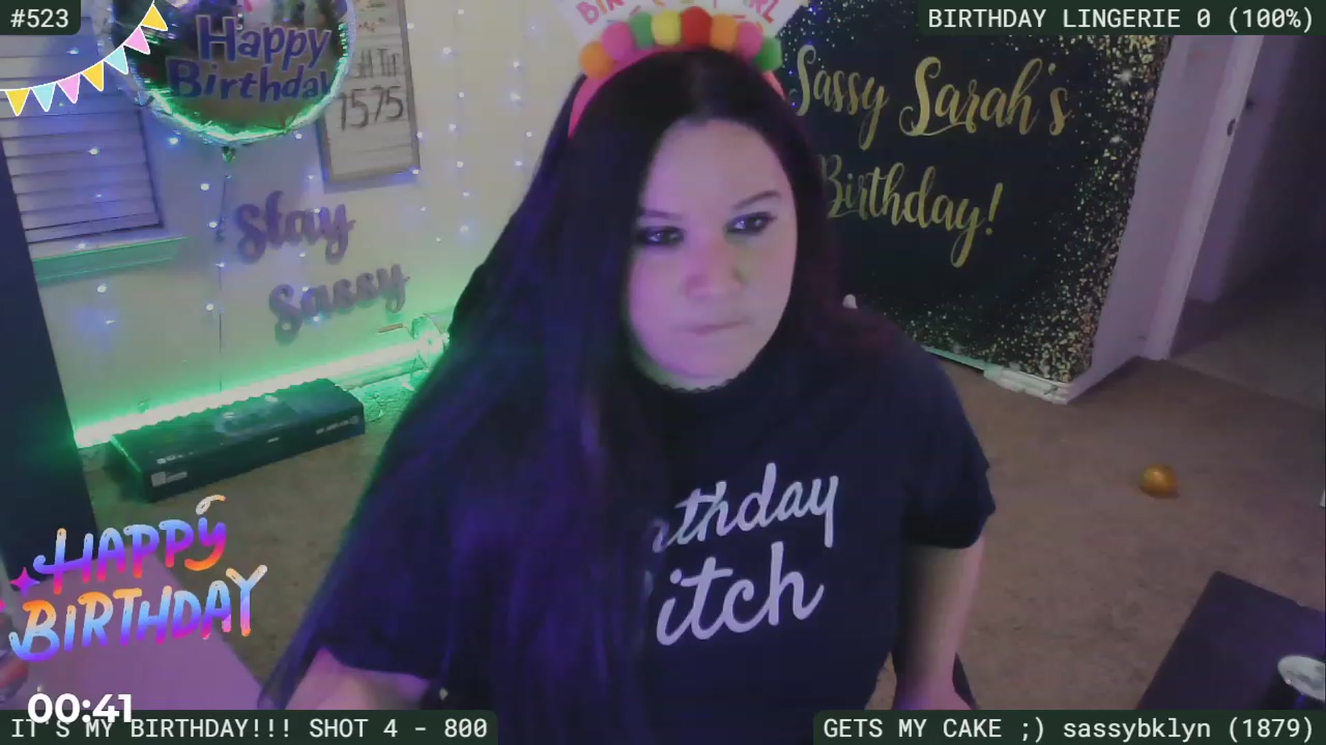 Gallery image thumbnail from BDAYSarah94's myfreecams stream on, 07/11/2023, 03:50 image 17 of 20