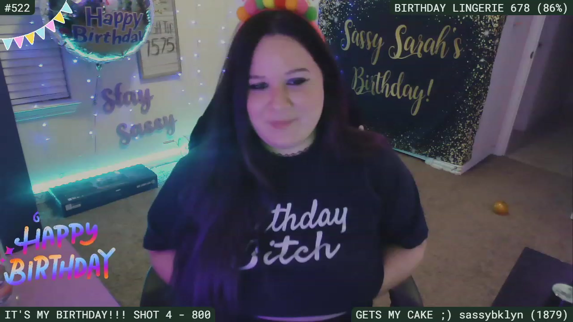 Gallery image thumbnail from BDAYSarah94's myfreecams stream on, 07/11/2023, 03:50 image 16 of 20