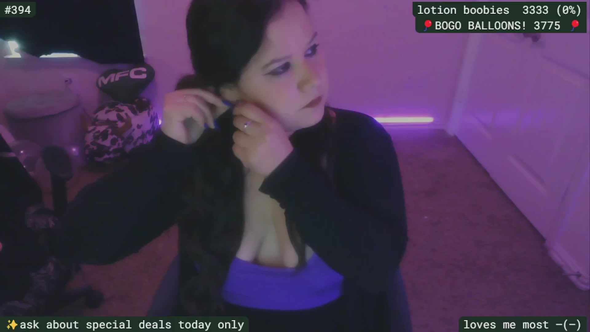 Gallery image thumbnail from BDAYSarah94's myfreecams stream on, 07/29/2025, 16:09 image 7 of 20