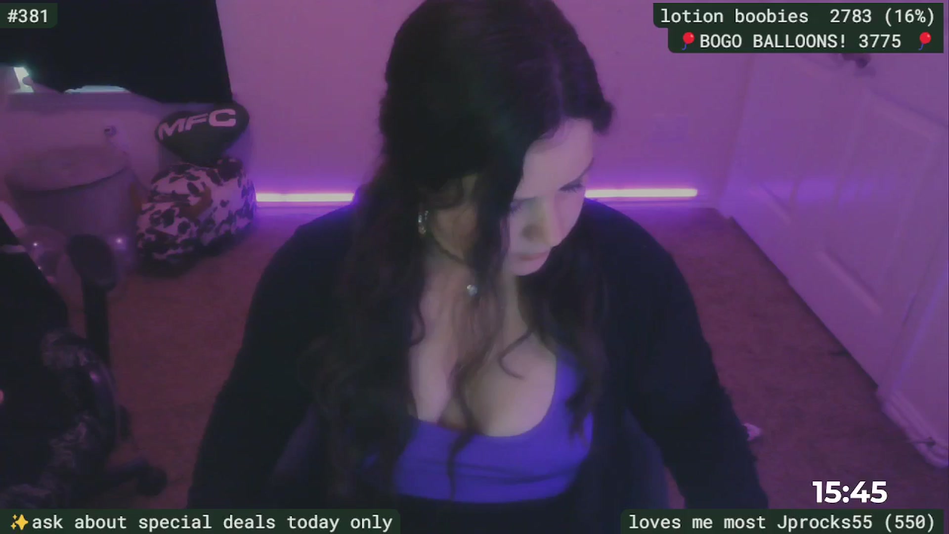 Gallery image thumbnail from BDAYSarah94's myfreecams stream on, 07/29/2025, 17:37 image 13 of 20