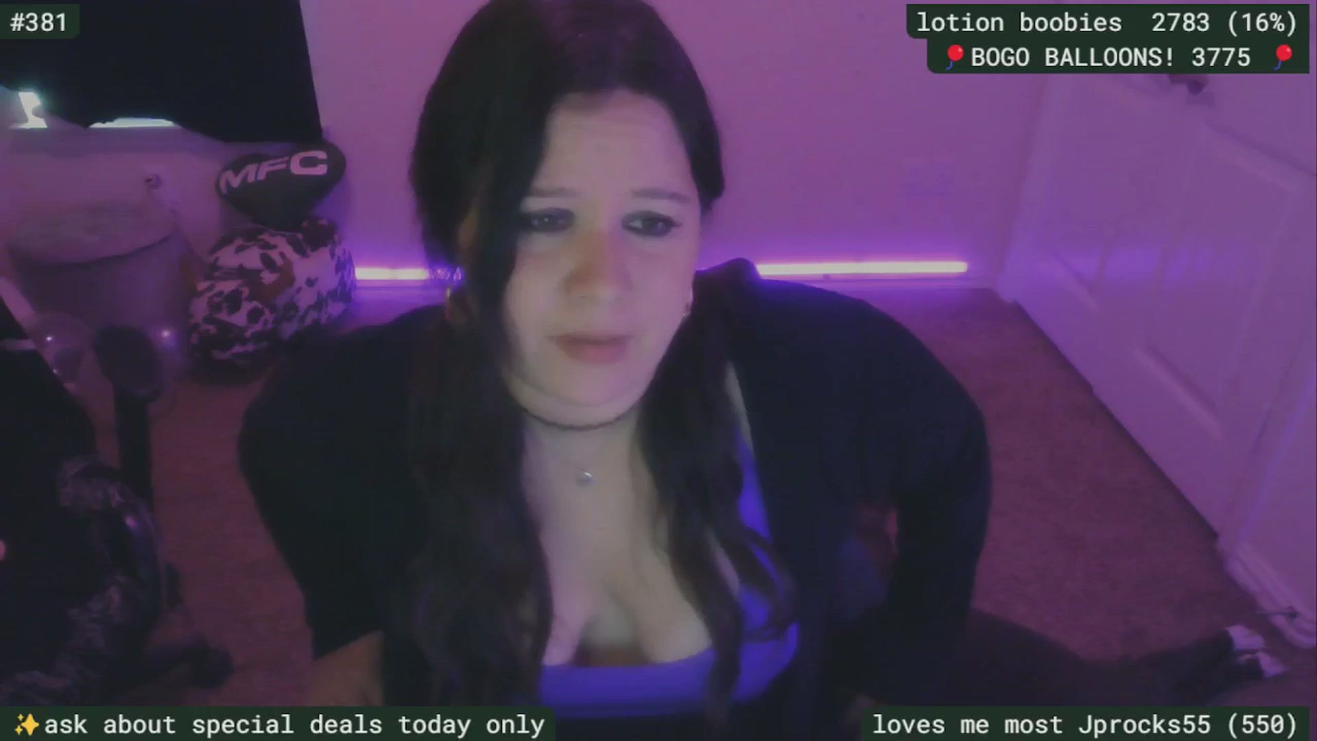 Gallery image thumbnail from BDAYSarah94's myfreecams stream on, 07/29/2025, 17:37 image 2 of 20