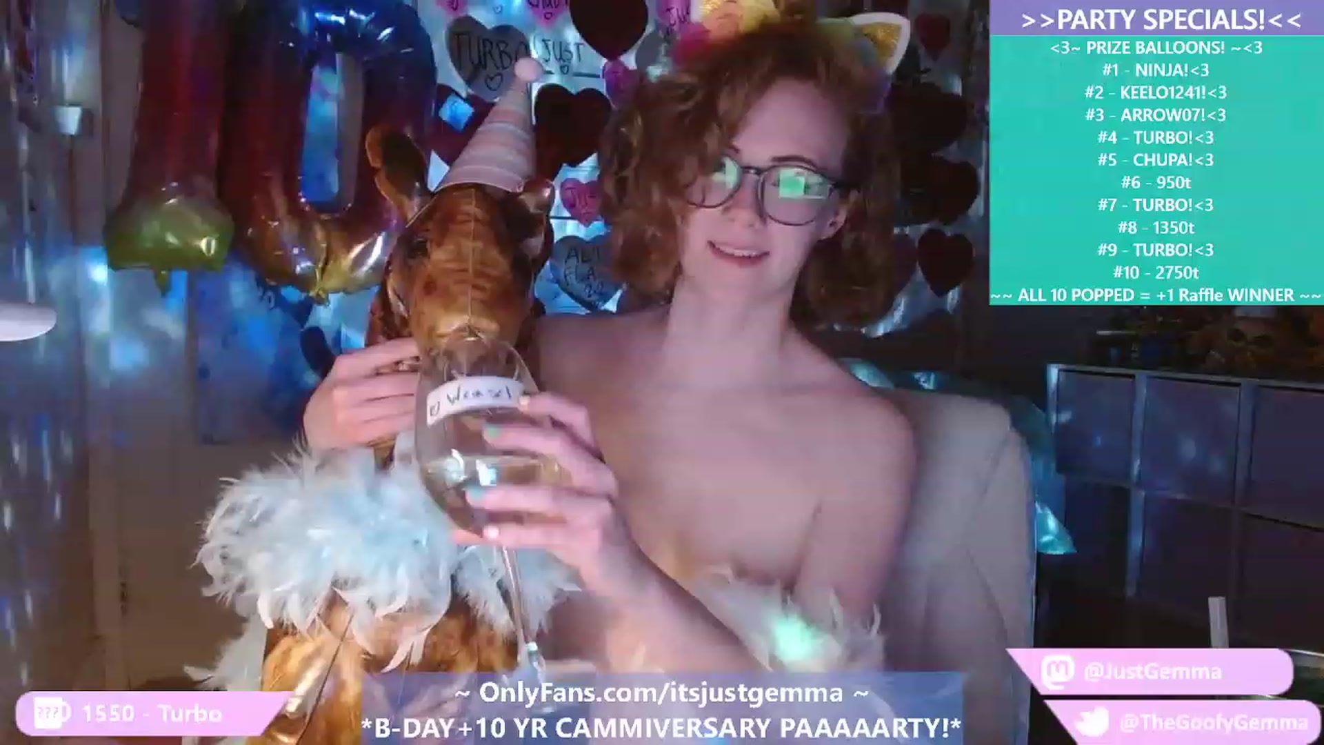 Gallery image thumbnail from BDayGemma's myfreecams stream on, 02/18/2023, 03:07 image 18 of 20