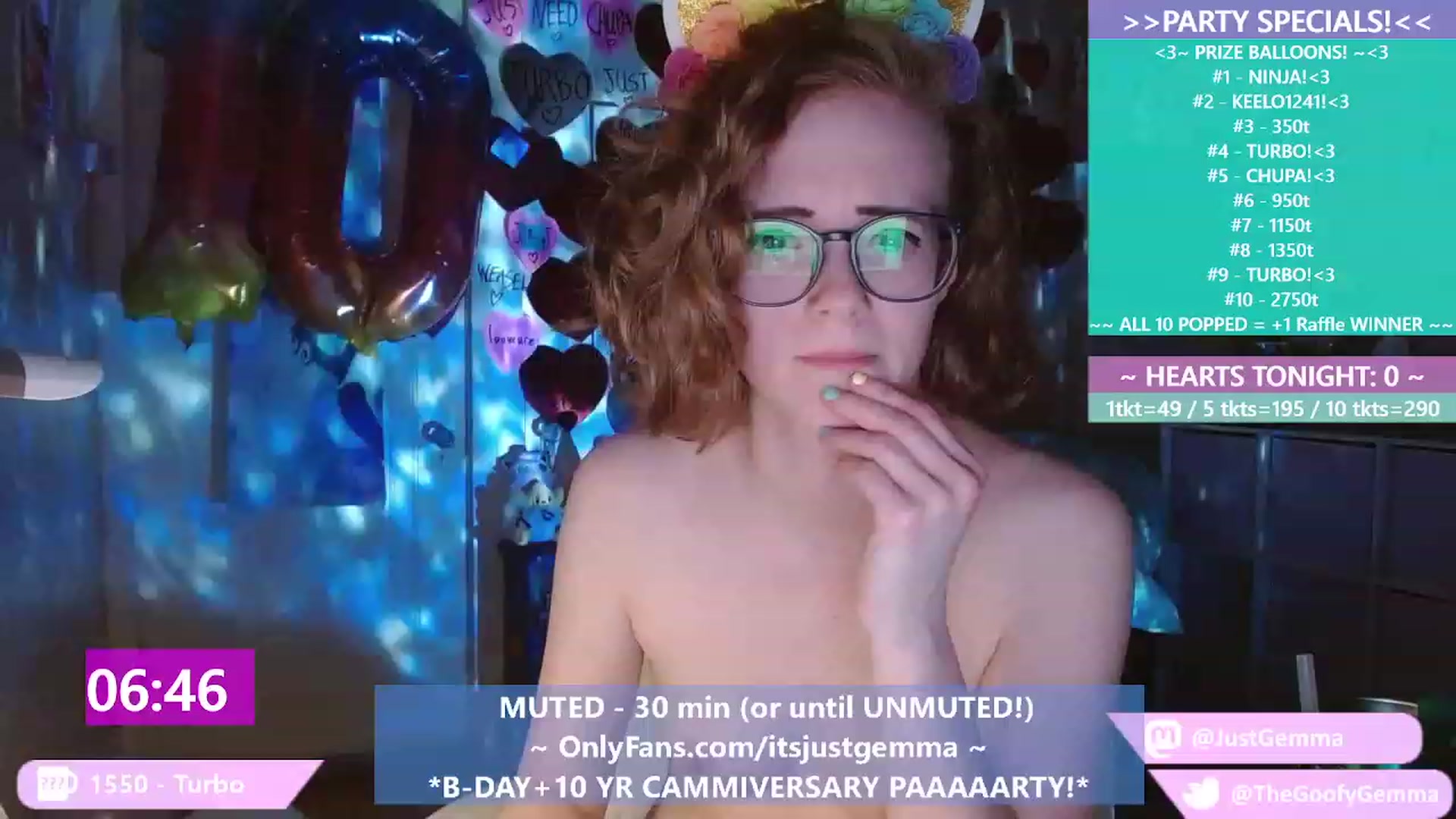Gallery image thumbnail from BDayGemma's myfreecams stream on, 02/18/2023, 03:07 image 5 of 20