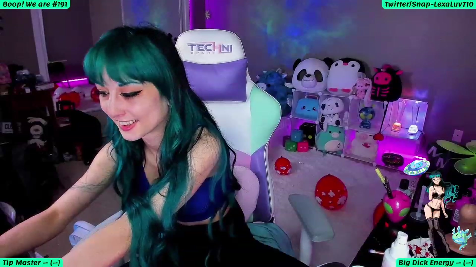 Gallery image thumbnail from BDayLexaLuv's myfreecams stream on, 07/06/2023, 06:53 image 16 of 20