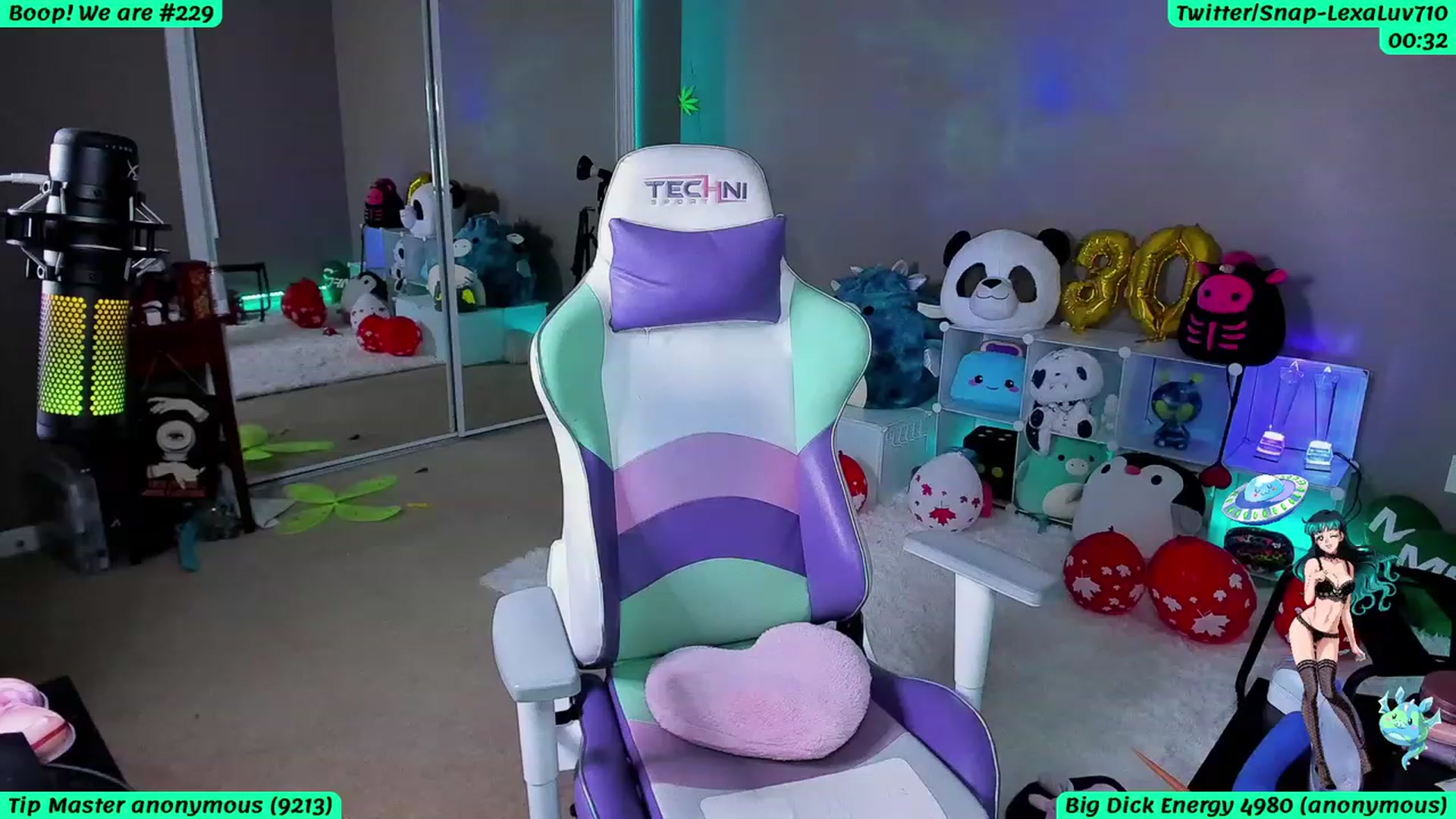Gallery image thumbnail from BDayLexaLuv's myfreecams stream on, 07/17/2023, 07:13 image 17 of 20