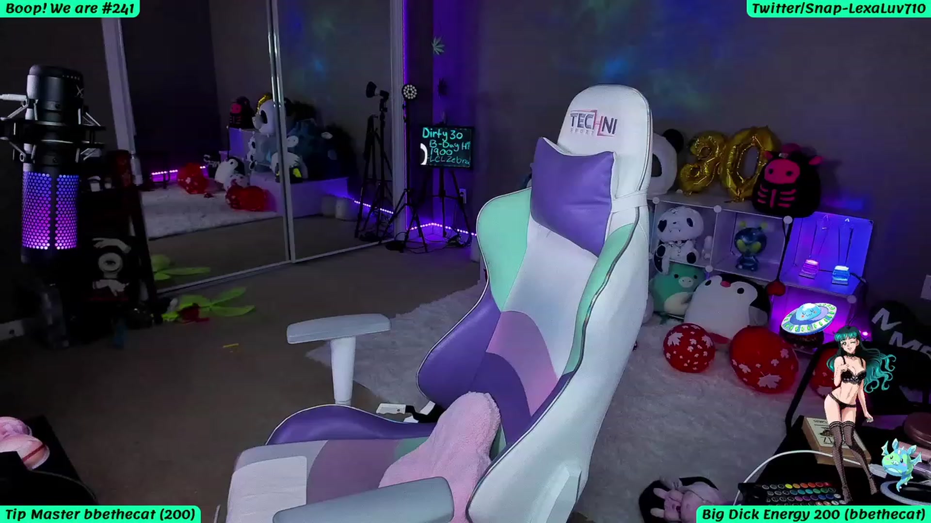 Gallery image thumbnail from BDayLexaLuv's myfreecams stream on, 07/18/2023, 07:46 image 8 of 20