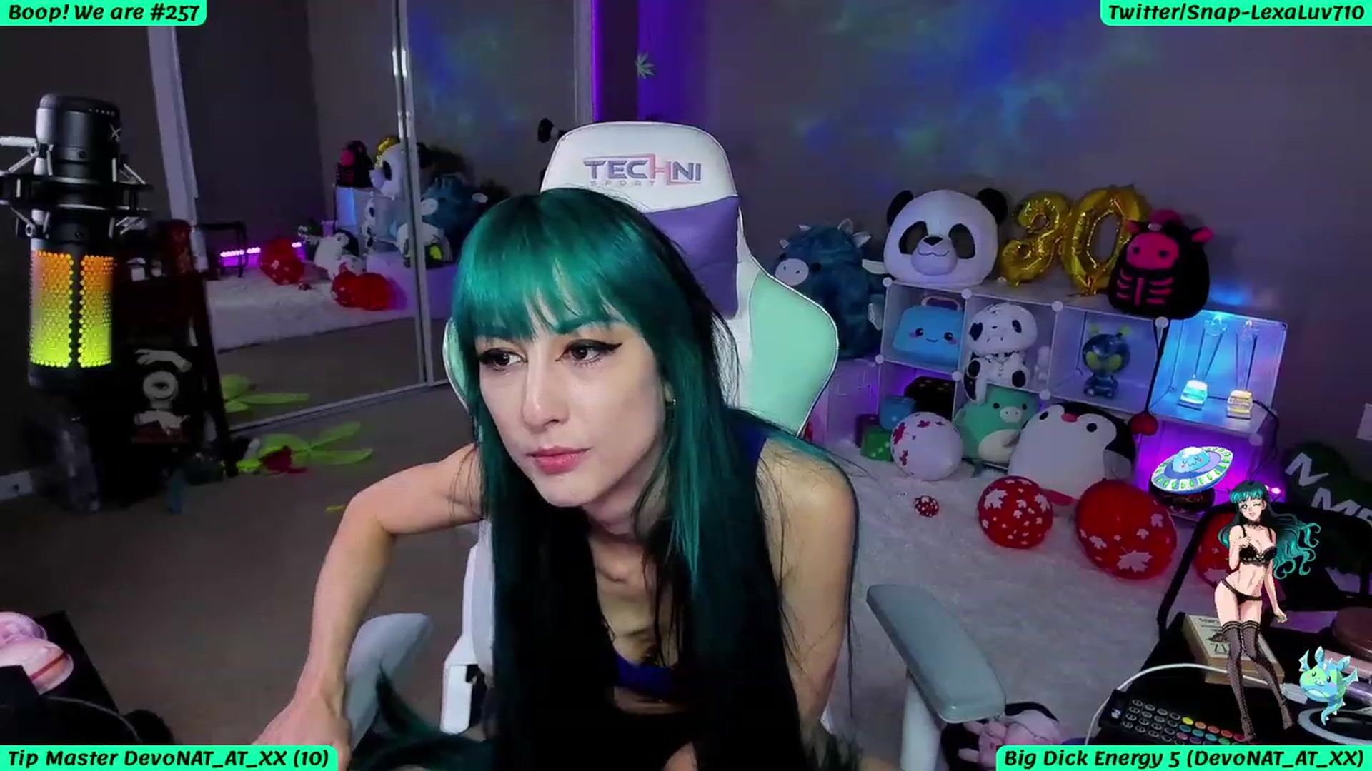 Gallery image thumbnail from BDayLexaLuv's myfreecams stream on, 07/19/2023, 05:05 image 8 of 20