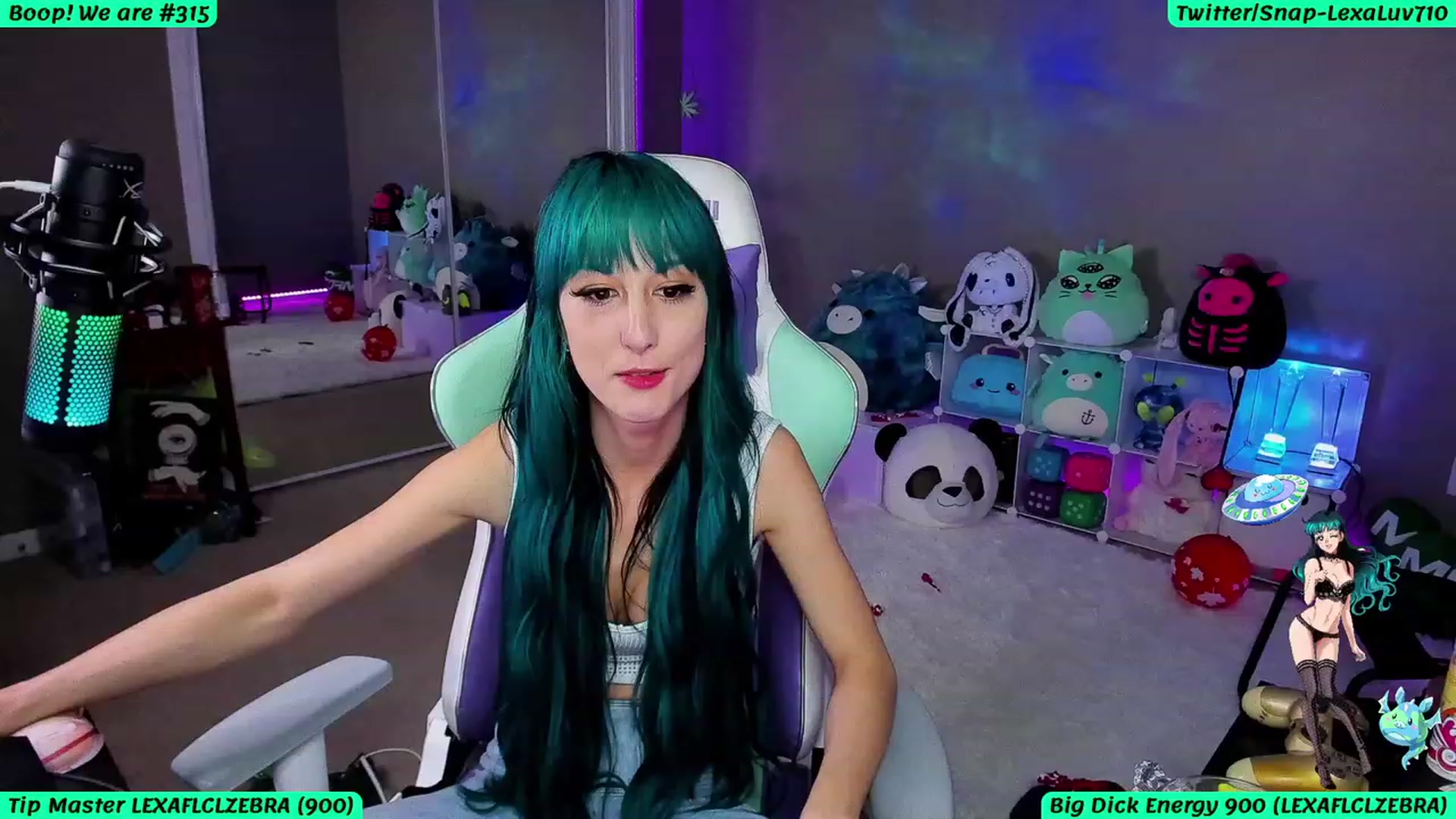 Gallery image thumbnail from BDayLexaLuv's myfreecams stream on, 07/24/2023, 05:34 image 6 of 20