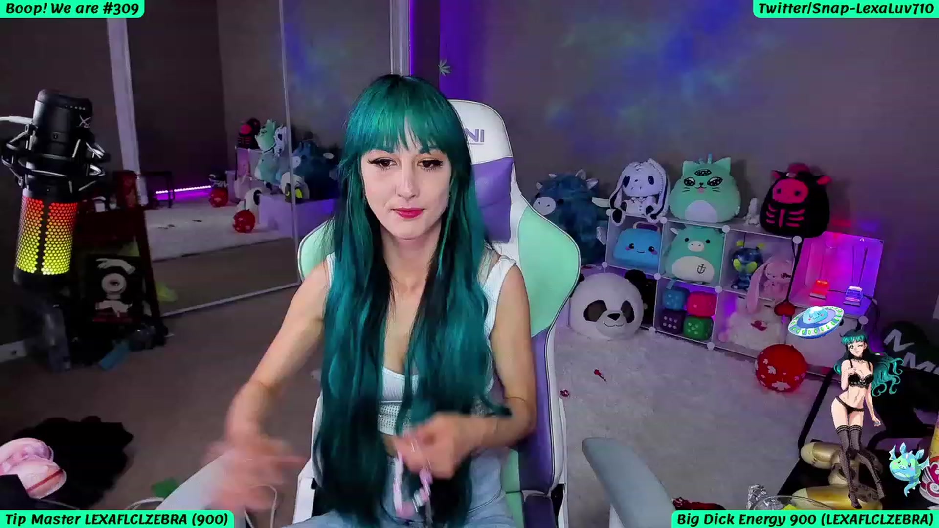 Gallery image thumbnail from BDayLexaLuv's myfreecams stream on, 07/24/2023, 05:34 image 19 of 20