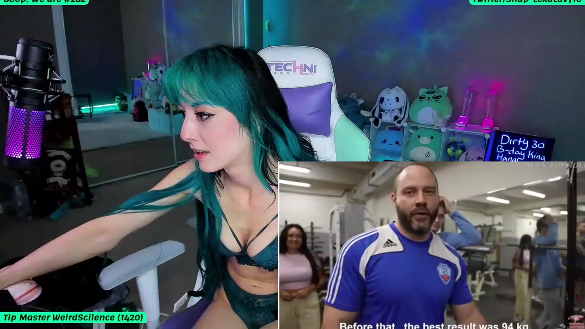 Gallery image thumbnail from BDayLexaLuv's myfreecams stream on, 07/27/2023, 08:40 image 5 of 20