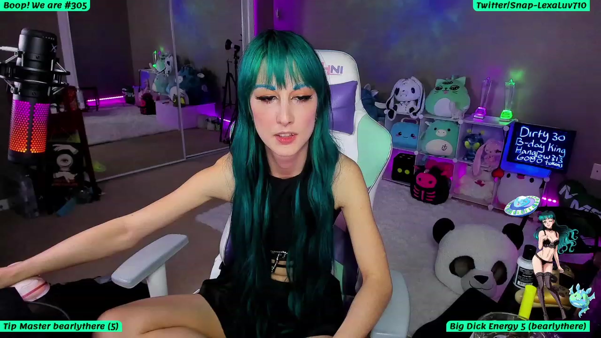 Gallery image thumbnail from BDayLexaLuv's myfreecams stream on, 07/29/2023, 05:15 image 1 of 20