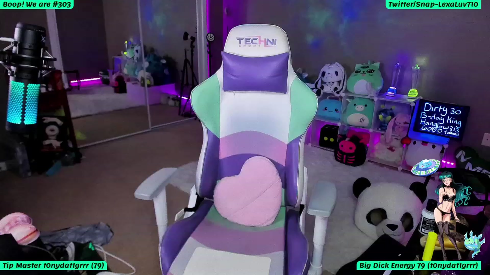 Gallery image thumbnail from BDayLexaLuv's myfreecams stream on, 07/29/2023, 05:15 image 16 of 20