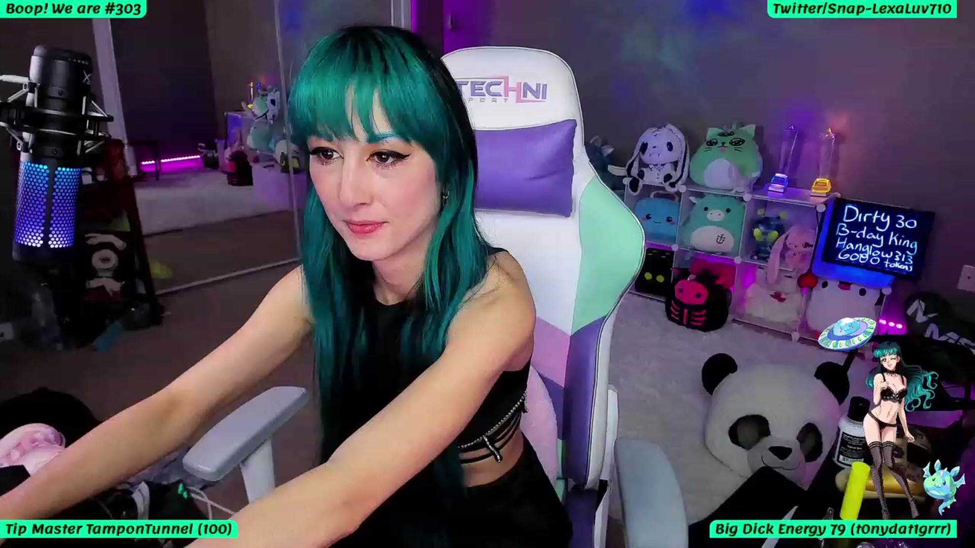 Gallery image thumbnail from BDayLexaLuv's myfreecams stream on, 07/29/2023, 05:15 image 18 of 20