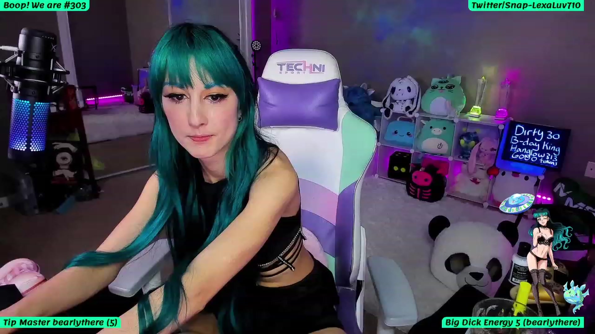 Gallery image thumbnail from BDayLexaLuv's myfreecams stream on, 07/29/2023, 05:15 image 4 of 20