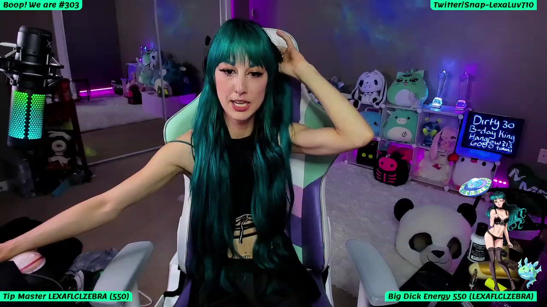 Gallery image thumbnail from BDayLexaLuv's myfreecams stream on, 07/29/2023, 06:22 image 8 of 20