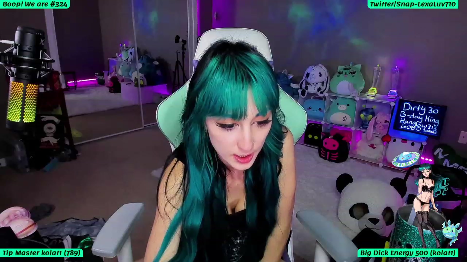 Gallery image thumbnail from BDayLexaLuv's myfreecams stream on, 07/30/2023, 06:24 image 18 of 20