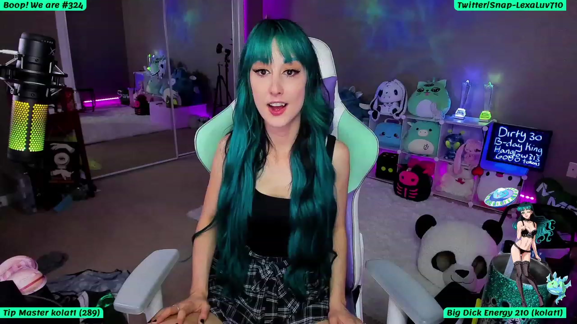 Gallery image thumbnail from BDayLexaLuv's myfreecams stream on, 07/30/2023, 06:24 image 14 of 20
