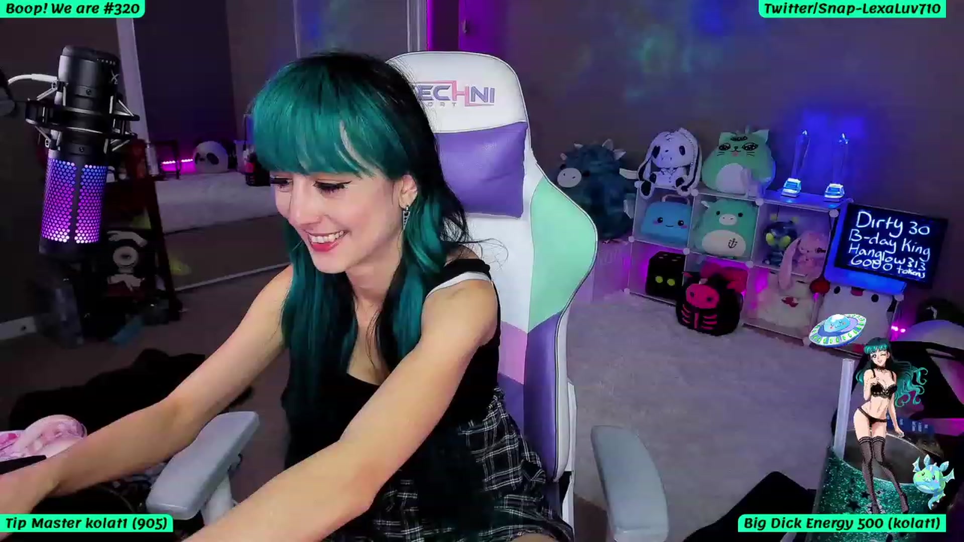 Gallery image thumbnail from BDayLexaLuv's myfreecams stream on, 07/30/2023, 07:59 image 11 of 20