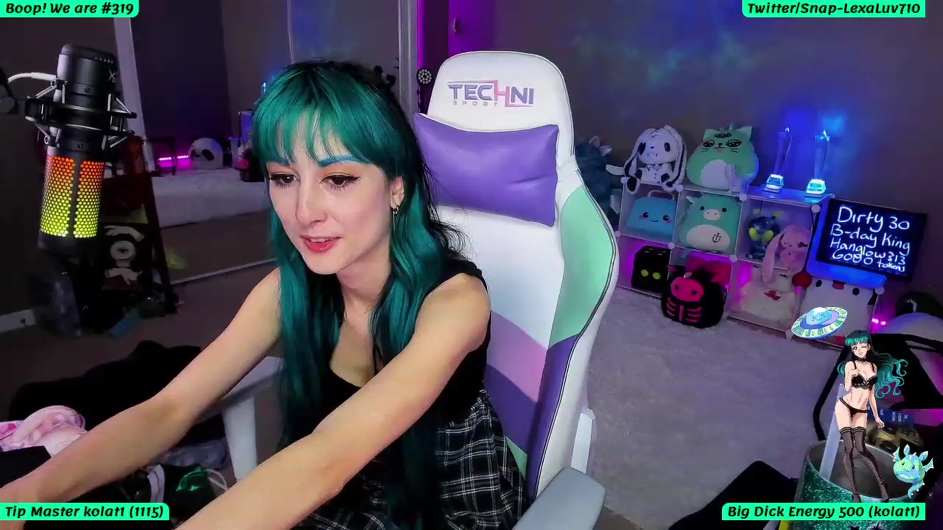 Gallery image thumbnail from BDayLexaLuv's myfreecams stream on, 07/30/2023, 07:59 image 18 of 20