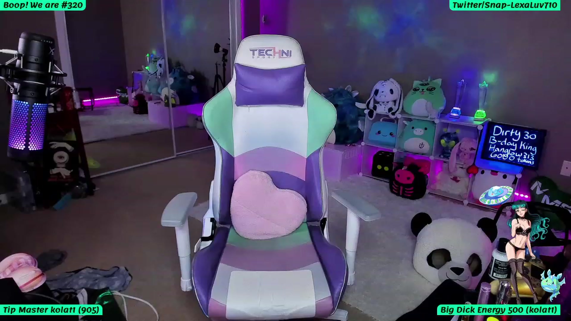 Gallery image thumbnail from BDayLexaLuv's myfreecams stream on, 07/30/2023, 07:59 image 7 of 20