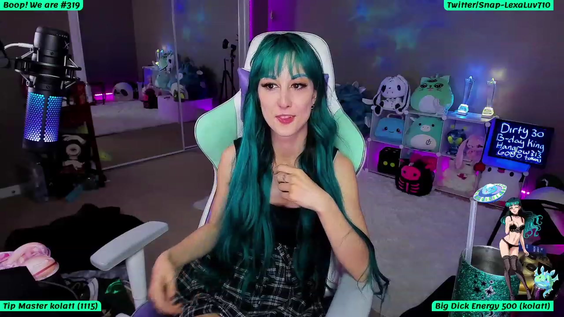 Gallery image thumbnail from BDayLexaLuv's myfreecams stream on, 07/30/2023, 07:59 image 17 of 20