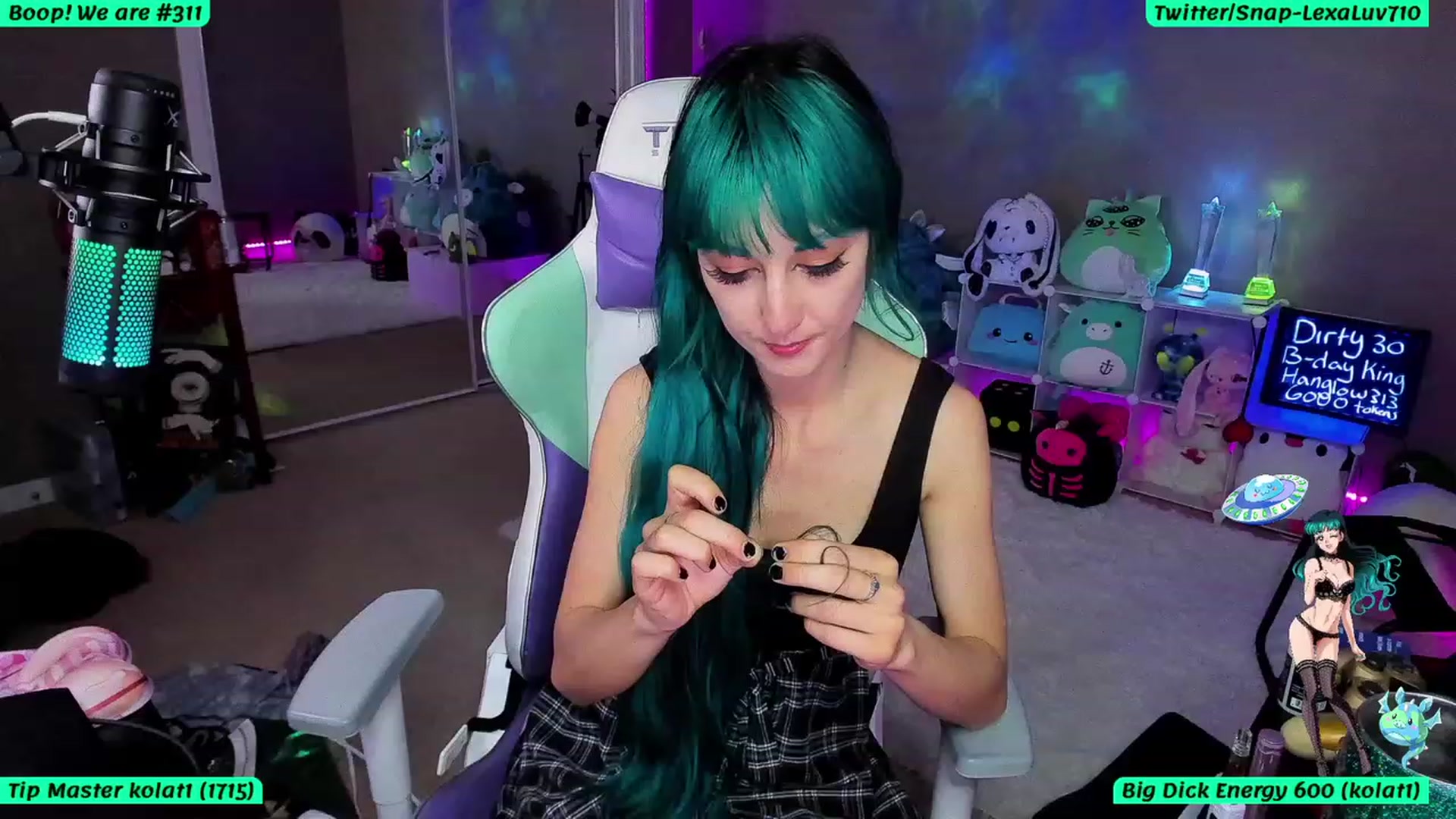 Gallery image thumbnail from BDayLexaLuv's myfreecams stream on, 07/30/2023, 09:59 image 17 of 20