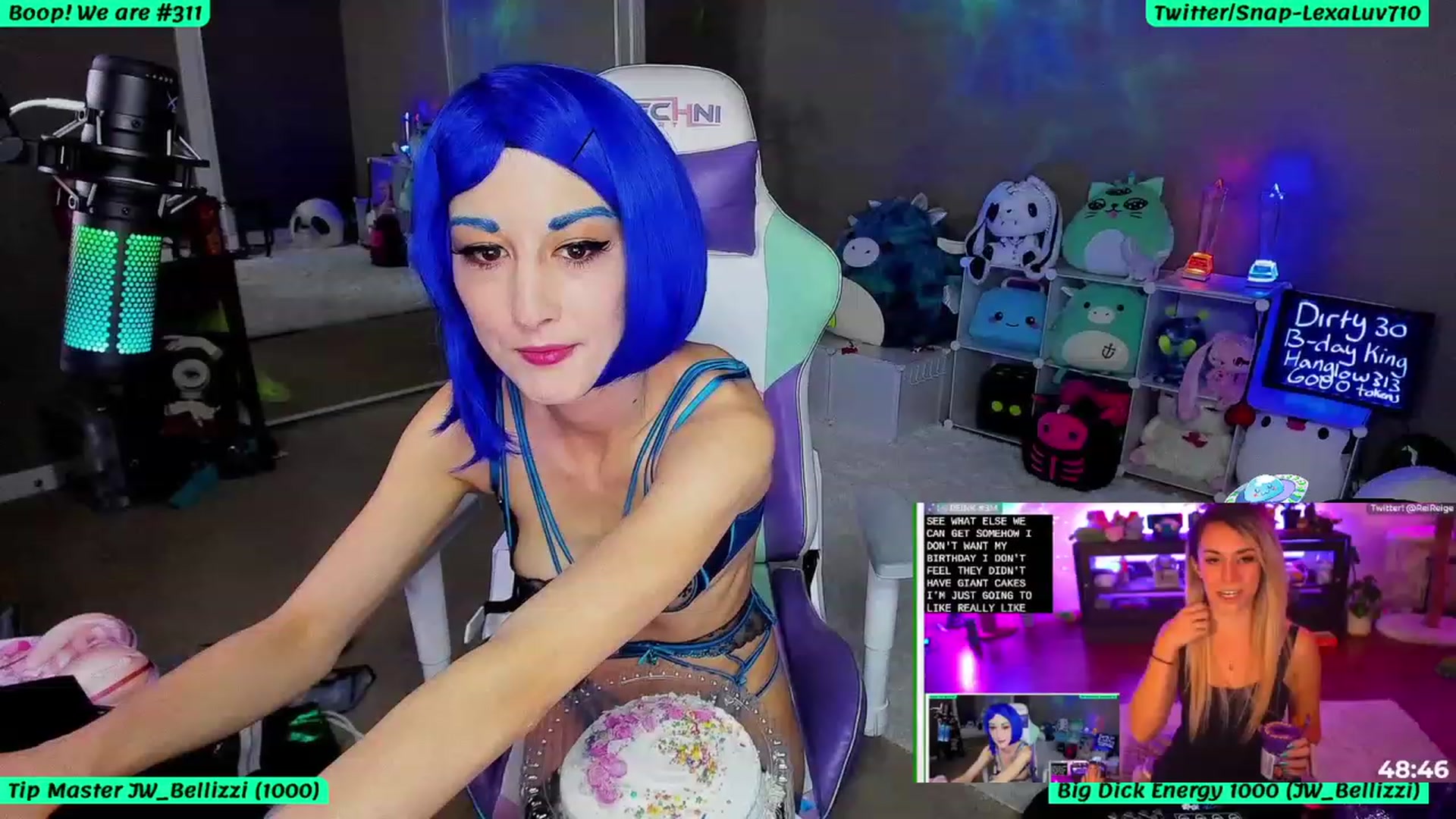 Gallery image thumbnail from BDayLexaLuv's myfreecams stream on, 07/31/2023, 04:56 image 6 of 20