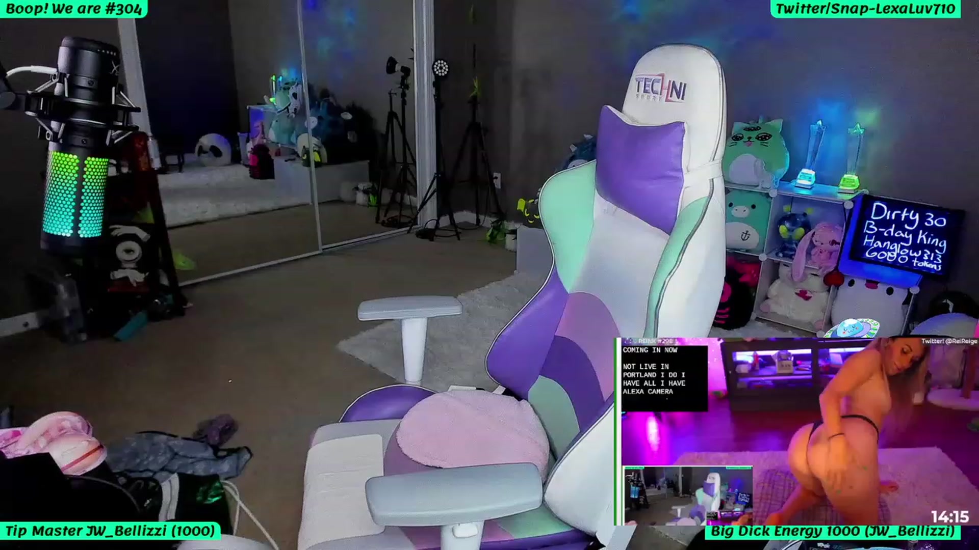 Gallery image thumbnail from BDayLexaLuv's myfreecams stream on, 07/31/2023, 04:56 image 20 of 20