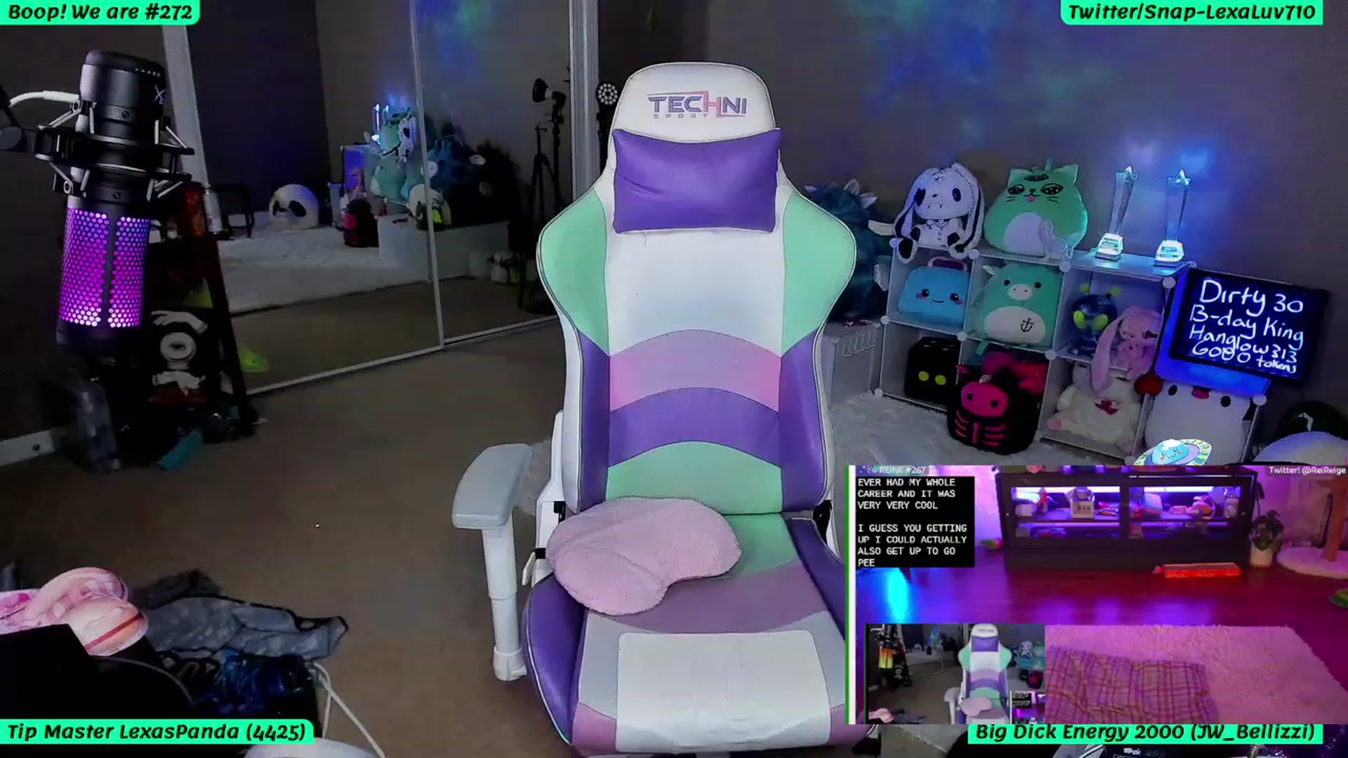 Gallery image thumbnail from BDayLexaLuv's myfreecams stream on, 07/31/2023, 07:01 image 2 of 20