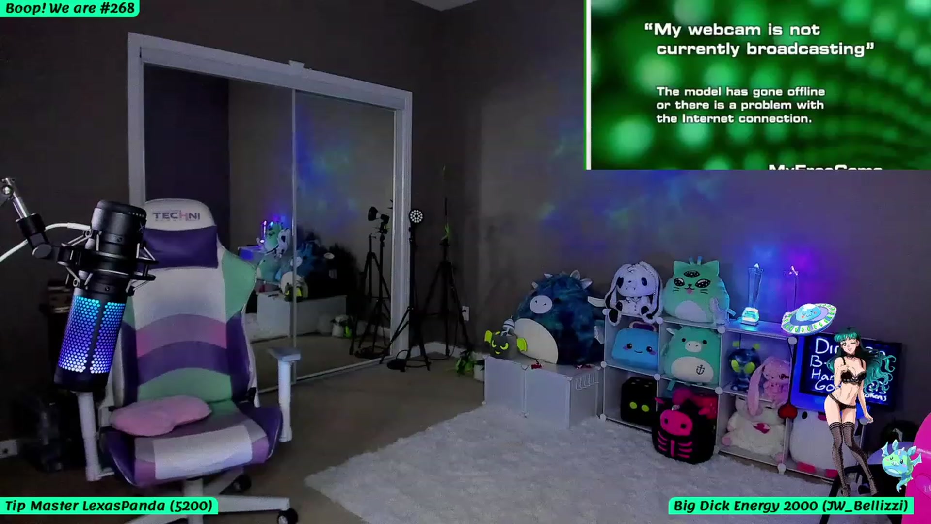 Gallery image thumbnail from BDayLexaLuv's myfreecams stream on, 07/31/2023, 07:01 image 10 of 20